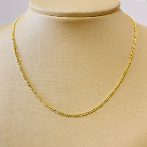 CORDAO INFANTIL 38CM BANHO DOURADO