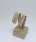 ARGOLA CRAV. COLORIDA TAM 9 SM BANHO DOURADO