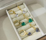 ARGOLA PEND. CORACAO 8MM BANHO DOURADO