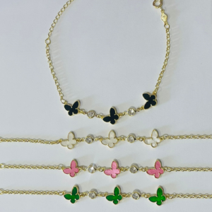 PULSEIRA 3 BORB. BANHO DOURADO