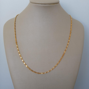 CORDAO 60 CM CORR. DIAM. BANHO DOURADO