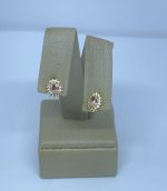 BRINCO CRAV. QUATRO GARRAS M BANHO DOURADO