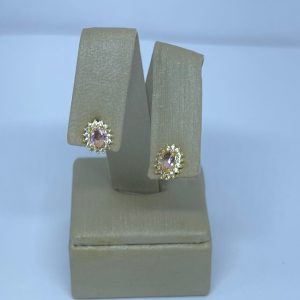 BRINCO CRAV. QUATRO GARRAS M BANHO DOURADO