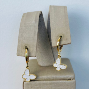 ARGOLA PEND. BORB. BANHO DOURADO