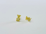 BRINCO URSO CRAV. BANHO DOURADO