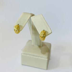 ARGOLA GOTA VAZ. BANHO DOURADO