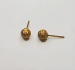 BRINCO BOLA 6MM RISCADA DIAMANTADA LATAO BRUTO