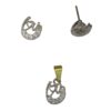 CONJUNTO LOVE COM ZIRCONIAS BRUTO
