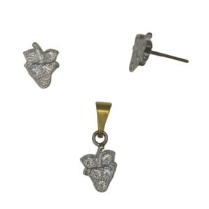 CONJUNTO MORANGO CRAVEJADO