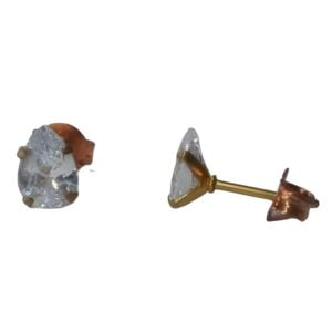 BRINCO ZIRCONIA GOTA 5X7 BRUTO