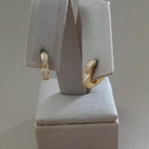 ARGOLA CORACAO CRAV.072 SM BANHO DOURADO