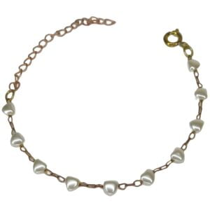 PULSEIRA PEROLAS DE CORACOES 1217 BRUTO