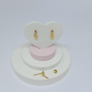 BRINCO BP PEND. CACHO DE UVA BANHO DOURADO