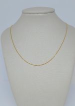 CORRENTE VENEZIANA 0.9 45CM NACIONAL BANHO DOURADO