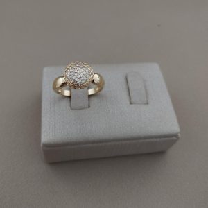 ANEL CHUVEIRO REBAIXADO BANHO DOURADO