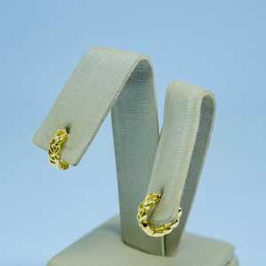 ARGOLA CLIQUE 737 BANHO DOURADO