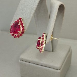 BR GOTA RODEADO DE PEDRAS BANHO DOURADO