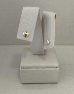 BRINCO CORACAO LISO PEQ BANHO DOURADO