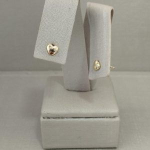 BRINCO CORACAO LISO PEQ BANHO DOURADO