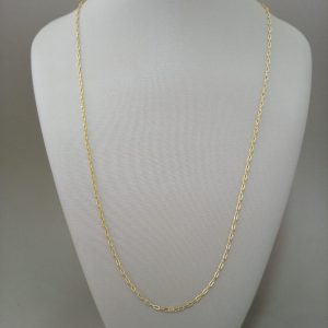 CORDAO 60CM ELOS ABERTOS BANHO DOURADO