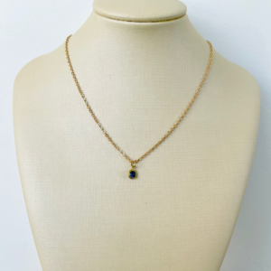 CORRENTE 38CM COM PEDRA ZIRCONIA  BRUTO
