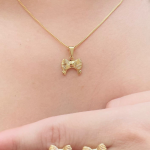 CONJUNTO LACO 12MM BANHO DOURADO