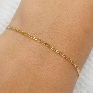 PULSEIRA INFANTIL 3 POR 1  BANHO DOURADO