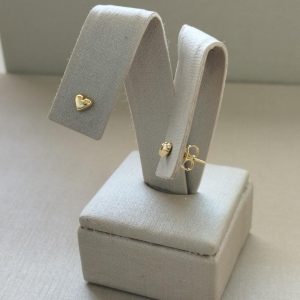 fora de linha BRINCO CORACAO P DO TRIO BANHO DOURADO