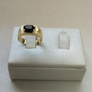 ANEL MASCULINO BANHO DOURADO