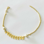 PULSEIRA 3PEROLAS C/ COR FORM V BRUTO
