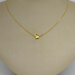 GARG FLOR ABS PASSANTE BANHO DOURADO