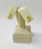 BRINCO FOLHA CRAV. BANHO DOURADO