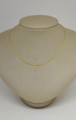 CORDAO INFANTIL ELOS ABERTOS PEQUENOS BANHO DOURADO