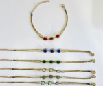 PULSEIRA 3 PEDRAS CENTRAIS BRUTO