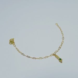 PULSEIRA UMA FIGA CORR CORACAO BANHO DOURADO