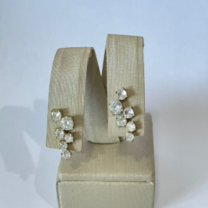 BRINCO ZIRCONIA 6 PEDRAS BRUTO