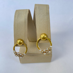 BRINCO CIRCULAR COM ZIRCONIA BRUTO