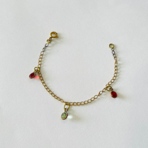 PULSEIRA INFANTIL PEDRINHAS BRUTO