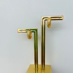 ARGOLA FRIZ. VAZ. BANHO DOURADO