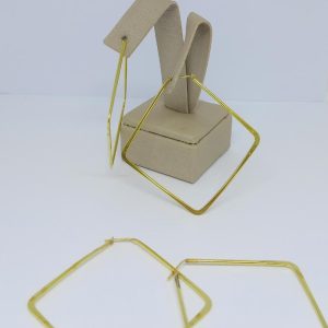 ARGOLA QUADRADA FIO LISO BP-1365 BRUTO
