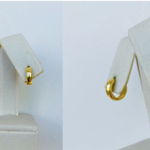 ARGOLA CLIQUE 4 ZIRC. BANHO DOURADO