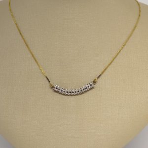 GARGANTILHA 30 ZIRC REDONDA PEQ BRUTO