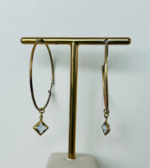 ARGOLA PEND. PEDRA BRUTO