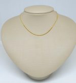 CORDAO INF. 38CM ELOS DESENHADOS SM BANHO DOURADO