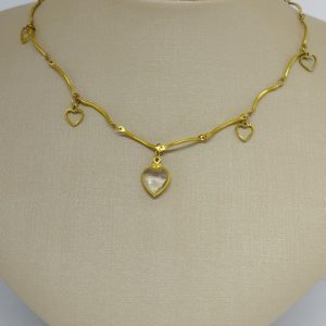 CHOKER PEND CINCO CORACOES BRUTO