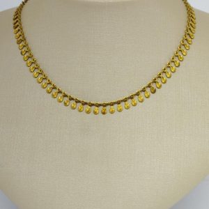 CHOKER GOTAS COM DETALHES BRUTO