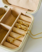CONJUNTO PEND. ESTRELA BANHO DOURADO