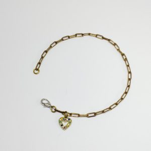 PULSEIRA ELOS PEND. CORACAO COLORIDO BRUTO