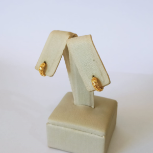 ARGOLA CLIQUE 9027 BANHO DOURADO
