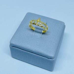 ANEL INFANTIL ABC BANHO DOURADO